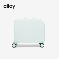 alloyPICNIC旅行箱【明星同款】乐几经典高颜值便携时尚登机箱 20寸薄荷绿磨砂面 拉链