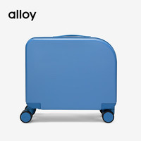 alloyPICNIC旅行箱【明星同款】乐几经典高颜值便携时尚登机箱 20寸冰岛蓝磨砂面 拉链