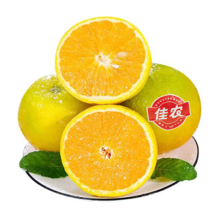 京鲜生 秭归纽荷尔脐橙 8斤 中果