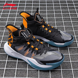 移动端lining李宁篮球鞋男鞋夏季运动鞋舒适减震防滑防撞鞋男子袜套鞋