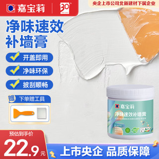 CARPOLY 嘉宝莉 补墙膏墙面修补膏乳胶漆白墙面去污修复墙皮脱落翻新补墙漆腻子膏