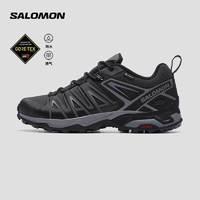 今日必买：salomon 萨洛蒙 男款 户外运动防水透气舒适减震徒步鞋 X ULTRA PIONEER GTX 墨黑色 471968