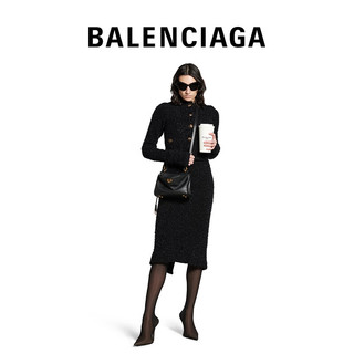 BALENCIAGA巴黎世家24秋季RODEO女士迷你手提包 黑 迷你