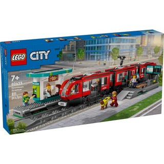 LEGO 乐高 City城市系列 60423 都市有轨电车