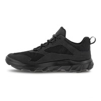 ECCO 爱步 Mx Low Gore-tex 男士运动鞋,黑色/黑色,39 EU