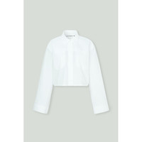 88VIP：REMAIN Birger Christensen 夏季女简约刺绣棉质府绸短款衬衫