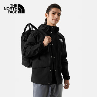 北面（The North Face）防风夹克男户外运动休闲防风透气外套春季|5JYN JK3/黑色 M/170（拍小一码）