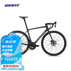 GIANT 捷安特 第九代TCR Adv SL 0 Disc碳纤维速电变弯把公路自行车 RAW CARBON S  适合身高165