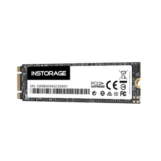 PLUS会员：INSTORAGE 智随享 S200系列 SATA M.2固态硬盘  240GB