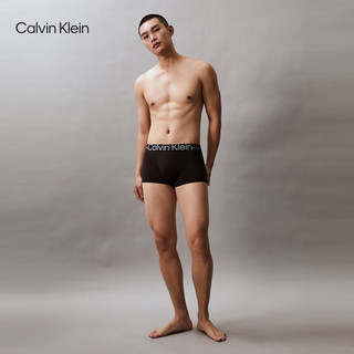 Calvin Klein内衣【4D承托系列】24春夏男士三条装ck防夹臀低腰粉内裤男NB3700 MOO-黑底粉边/黑底绿边/黑底蓝边