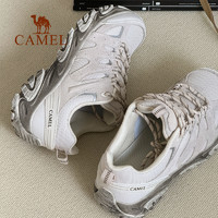 CAMEL 骆驼 登山鞋女士2024秋季徒步户外运动休闲防滑男鞋子