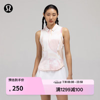 lululemon丨Quick-Drying 女士无袖休闲衫 LW1EBQS 白橘粉混色 10