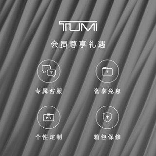 TUMI/途明【早秋】Tumi Travel Access小号便携收纳包耳机包 深灰色/松露色/0114600CHK