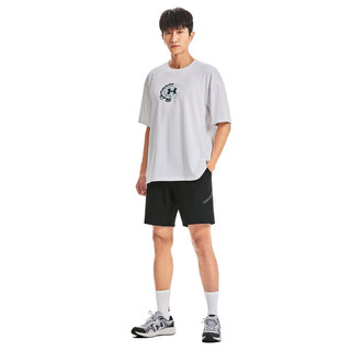 安德玛（UNDERARMOUR）春夏Unstoppable男子训练运动短裤1370378 黑色001 3XL