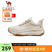 骆驼（CAMEL）【云翼】时尚运动鞋2024夏季百搭网面透气舒适女鞋款 G24M566692 埃尔沙女 35