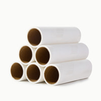 绿盒子 可撕式粘毛器 粘尘滚筒除毛器 衣物服粘尘纸粘毛刷 仅10卷纸(60撕/卷）