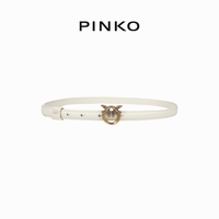 PINKO 2024夏季金属徽标扣装饰1.2CM腰带102148A0F1