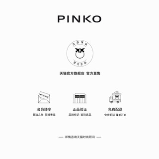 PINKO 2024夏季爱心标腰带102765A1KS