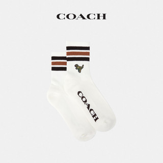 COACH/蔻驰运动中筒袜