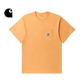 carhartt WIP 短袖T恤男装春夏经典LOGO标签口袋宽版卡哈特231068K
