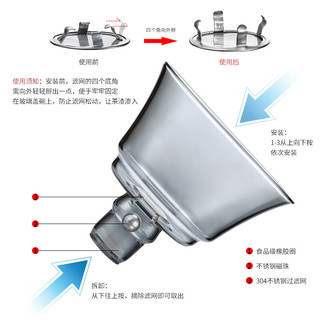 正扬玻璃自动茶具套装家用磁吸懒人泡茶功夫杯办公整套茶壶三件套 烟灰追月+6竹环杯