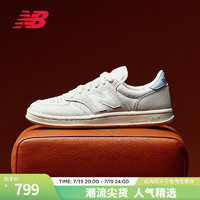 NEW BALANCE NB24板鞋男鞋女鞋潮流百搭简约舒适休闲运动鞋T500系列 米白色 CT500AG 42 (脚长26.5cm)