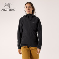 ARC’TERYX始祖鸟 GAMMA LIGHTWEIGHT HOODY 防风 女子 软壳夹克 Black/黑色 S