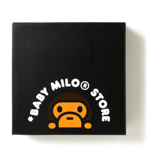 BABY MILO STORE配饰卡通小猴透明圆形挂钟4028XXH