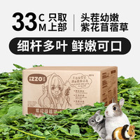 祖莉（JOLLY）提摩西草苜蓿草烘干提草粮兔子龙猫豚鼠荷兰猪干草兔粮兔饲料 精选箱装苜蓿草净重750g