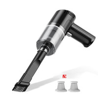 倍腾车载吸尘器充电大功率超强吸力手持无线款9000pa车家两用加滤芯*2