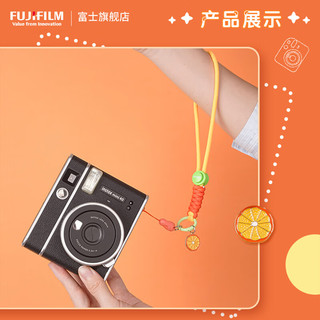 富士（FUJIFILM）FUJIFILM instax 立拍立得相机挂绳手绳 芳菲柑橘 相机手绳 柑橘 标配