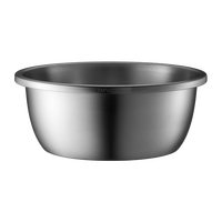 泰福高（TAFUCO）304不锈钢盆加大加厚洗菜盆和面揉面盆打蛋盆腌肉盆T5194-24cm