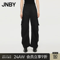 JNBY24秋工装裤棉质宽松5O7E11290 001/本黑 XL