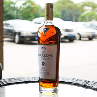 88VIP：MACALLAN 麦卡伦 18年蓝钻双雪莉桶苏格兰单一麦芽威士忌700ml官方正品行货