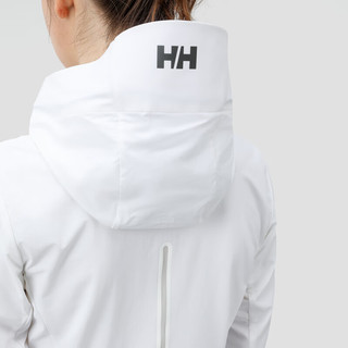 HELLY HANSEN, HH海丽汉森hh24夏UPF100+弹力舒适透气针梭织拼接防晒衣 白色-女 M