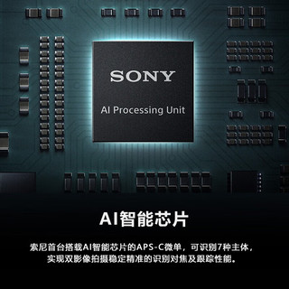 SONY索尼  Alpha 6700 APS-C半画幅微单相机 创意滤镜 AI智能芯片 强悍对焦 A6700/a6700L /6700m A6700M(18-135)套机 套餐一