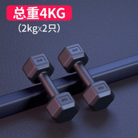 哑铃男士家用器材一对运动六角女士小哑铃2/3/5/10kg儿童 总重一对8斤(4斤* 总重一对8斤(4斤*2只)
