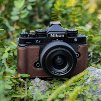 摄侣 相机保护套 真皮底座 ZF咖啡色