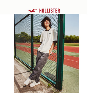 HOLLISTER24秋新款美式宽松休闲直筒工装运动长裤 男 KI330-4122 灰色 XS (170/70A)