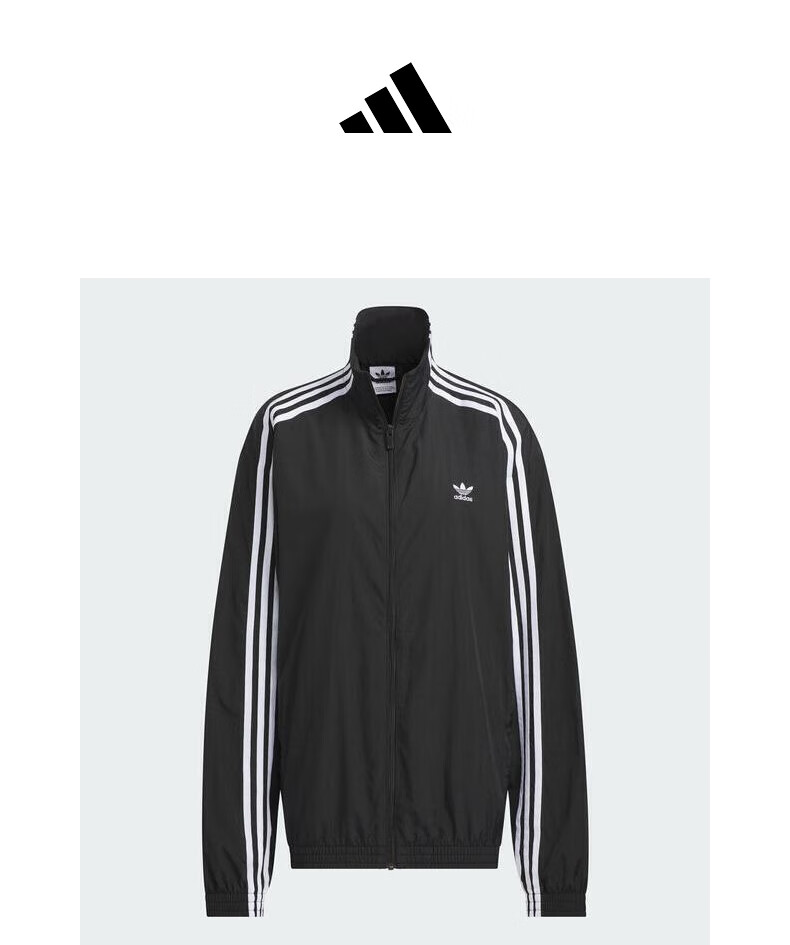 阿迪达斯（adidas）Originals三叶草2024年女子OVSZ TRACK TOP夹克