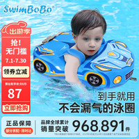 swimbobo儿童游泳圈 8个月-3岁宝宝游泳圈婴儿腋下圈防侧翻免充气坐圈 免充气腋下圈【家用版】