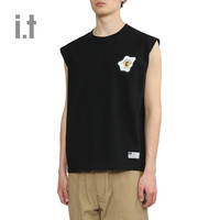 it :CHOCOOLATE男女同款圆领无袖背心2024夏季简约基础款