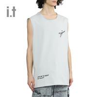 it 5cm/FIVECM男装宽松圆领背心2024夏季潮酷有型上衣2503U4M