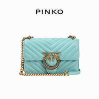 PINKO 经典绗缝斜挎弹簧飞鸟包100074A10N