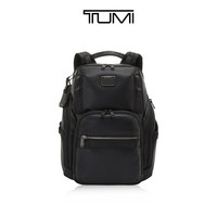 TUMI/途明Alpha Bravo男士双肩包摩登时尚皮质背包大容量电脑背包