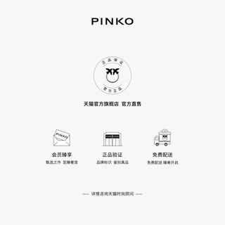 PINKO 鳄鱼纹手提斜挎飞鸟包100071A0NG