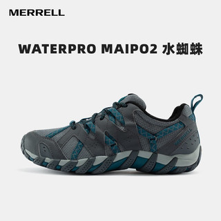 迈乐（Merrell）迈乐休闲男鞋MAIPO水蜘蛛溯溪鞋舒适透气防滑耐磨轻便涉水鞋 J034092 深灰兰(女) 37