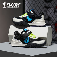 88VIP：SNOOPY 史努比 童鞋男童运动鞋2024秋季款儿童跑步鞋老爹鞋中大童休闲鞋子