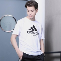 adidas 阿迪达斯 男子运动T恤 ADICTJ-WB-1	白/黑 M