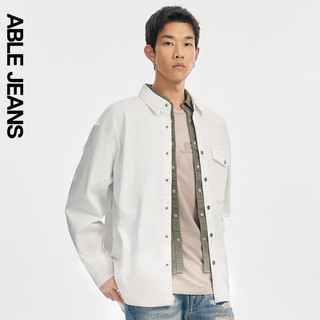 ABLE JEANS24秋季宽松街头衬衫750105 山矾 S